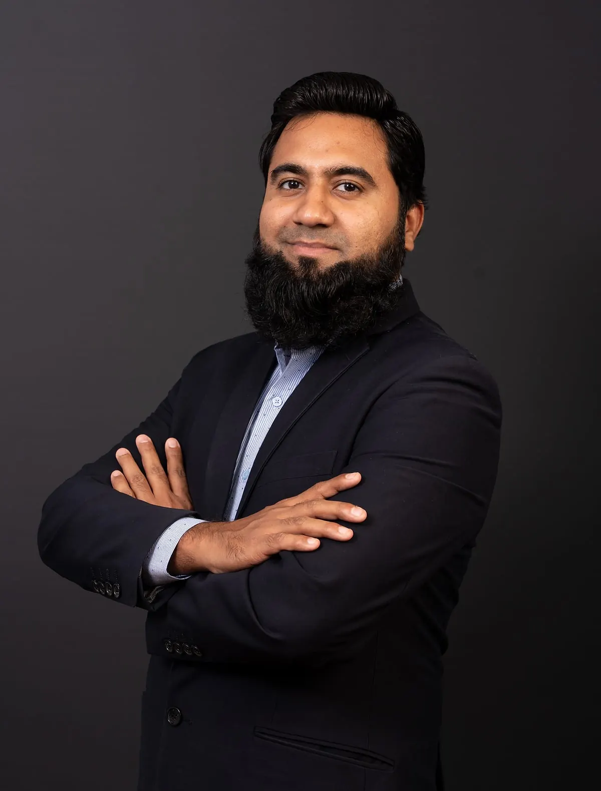 Portrait of Salman Azhar, Director Marketing & Finance of Shaheen Automotive (Pvt.) Ltd.